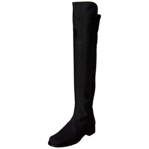 SOLD Stuart Weitzman reserve overknee boots pindot